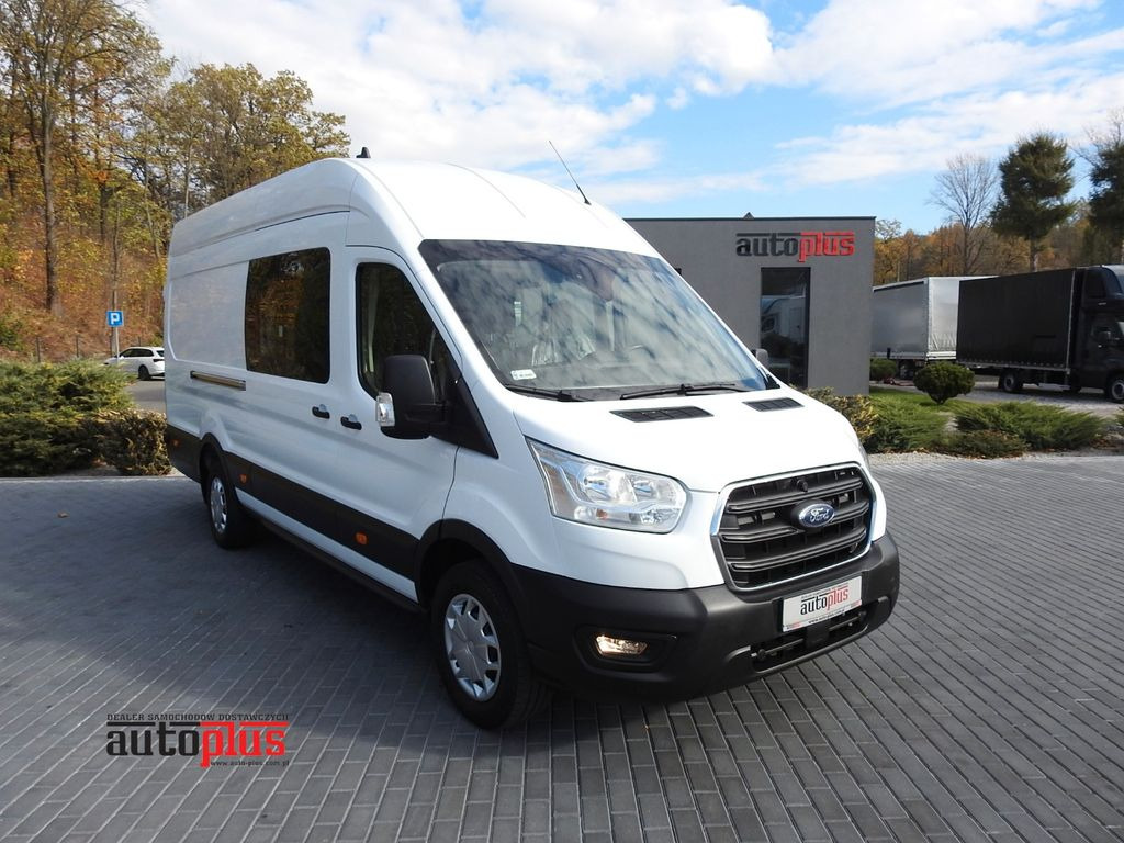 Ford TRANSIT KASTENWAGEN DOPPELKABINE 6SITZE TEMPOMAT - فان, الشاحنات الصغيرة كابينة مزدوجة: صور 1 Ford TRANSIT KASTENWAGEN DOPPELKABINE 6SITZE TEMPOMAT - فان, الشاحنات الصغيرة كابينة مزدوجة: صور 1