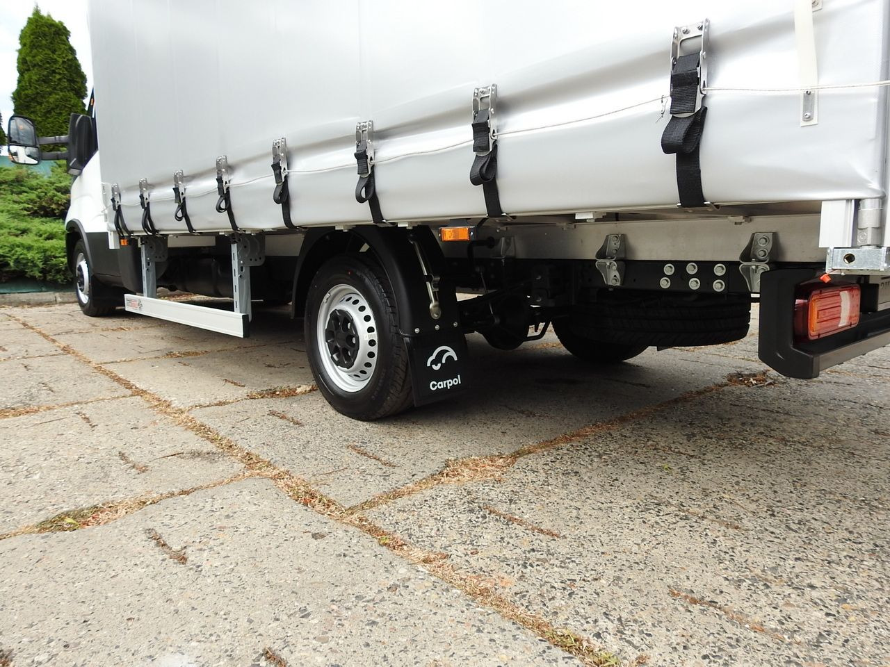 الشاحنات الصغيرة ستائر جديد IVECO DAILY 35S18 NEW TARPAULIN WEBASTO CRUISE CONTROL AIR CONDITIONING 180HP: صور 16