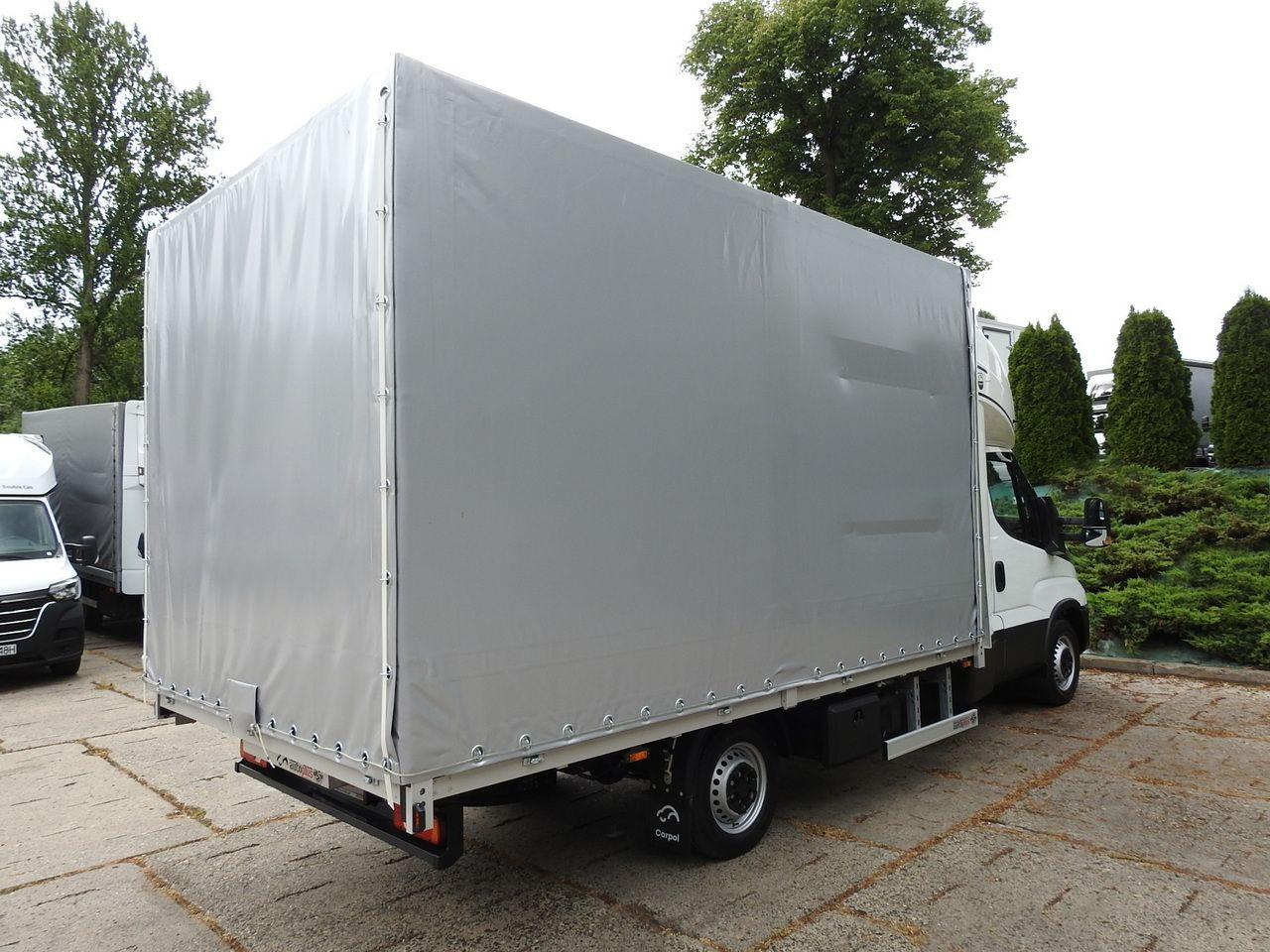 الشاحنات الصغيرة ستائر جديد IVECO DAILY 35S18 NEW TARPAULIN WEBASTO CRUISE CONTROL AIR CONDITIONING 180HP: صور 13