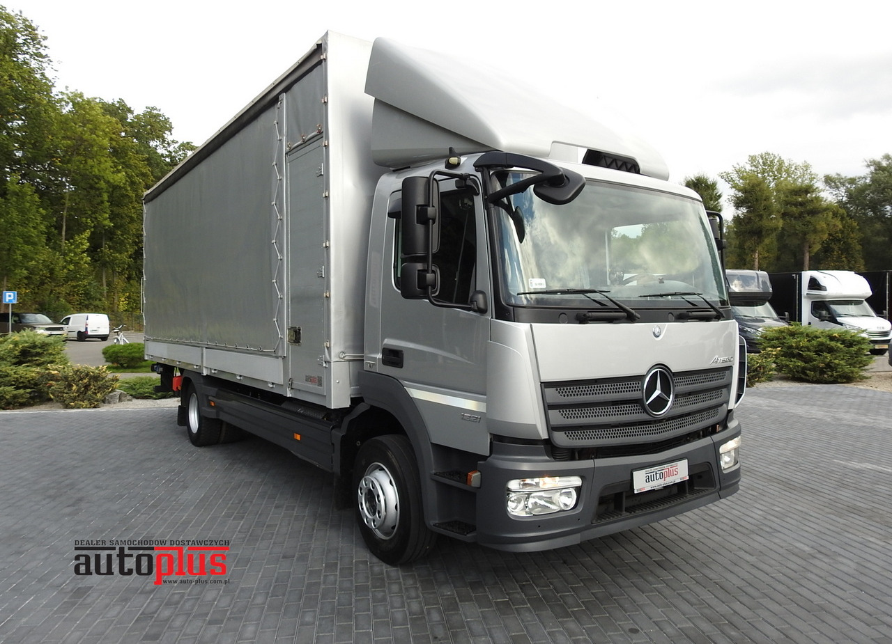 MERCEDES ATEGO 1221 TARPAULIN LIFT 16 PALLETS WEBASTO AIR CONDITIONING PNEUMATICS TWIN WHEELS 230HP - الشاحنات الصغيرة ستائر: صور 1 MERCEDES ATEGO 1221 TARPAULIN LIFT 16 PALLETS WEBASTO AIR CONDITIONING PNEUMATICS TWIN WHEELS 230HP - الشاحنات الصغيرة ستائر: صور 1