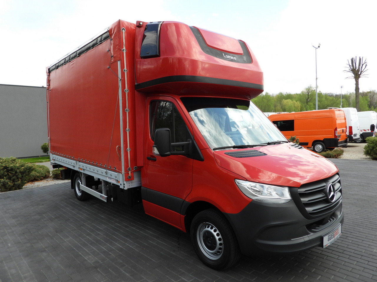 MERCEDES SPRINTER 316 8 PALLETS TARPAULIN LIFT CRUISE CONTROL AIR CONDITIONING 160HP - الشاحنات الصغيرة ستائر: صور 4 MERCEDES SPRINTER 316 8 PALLETS TARPAULIN LIFT CRUISE CONTROL AIR CONDITIONING 160HP - الشاحنات الصغيرة ستائر: صور 4
