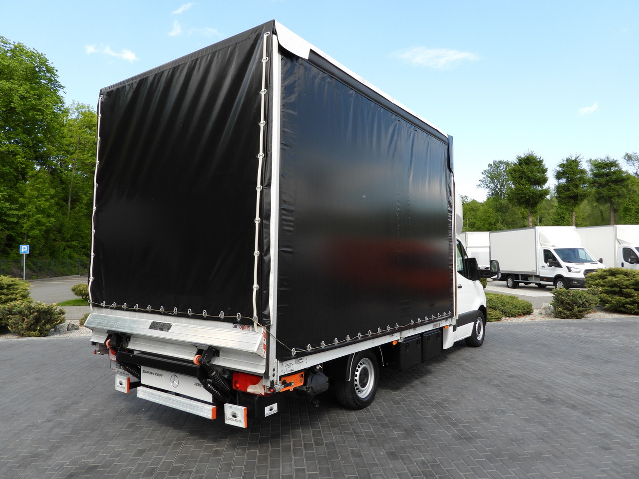 MERCEDES SPRINTER 316 TARPAULIN LIFT 10 PALLETS WEBASTO CRUISE CONTROL PNEUMATICS AIR CONDITIONING 160HP - الشاحنات الصغيرة ستائر: صور 3 MERCEDES SPRINTER 316 TARPAULIN LIFT 10 PALLETS WEBASTO CRUISE CONTROL PNEUMATICS AIR CONDITIONING 160HP - الشاحنات الصغيرة ستائر: صور 3
