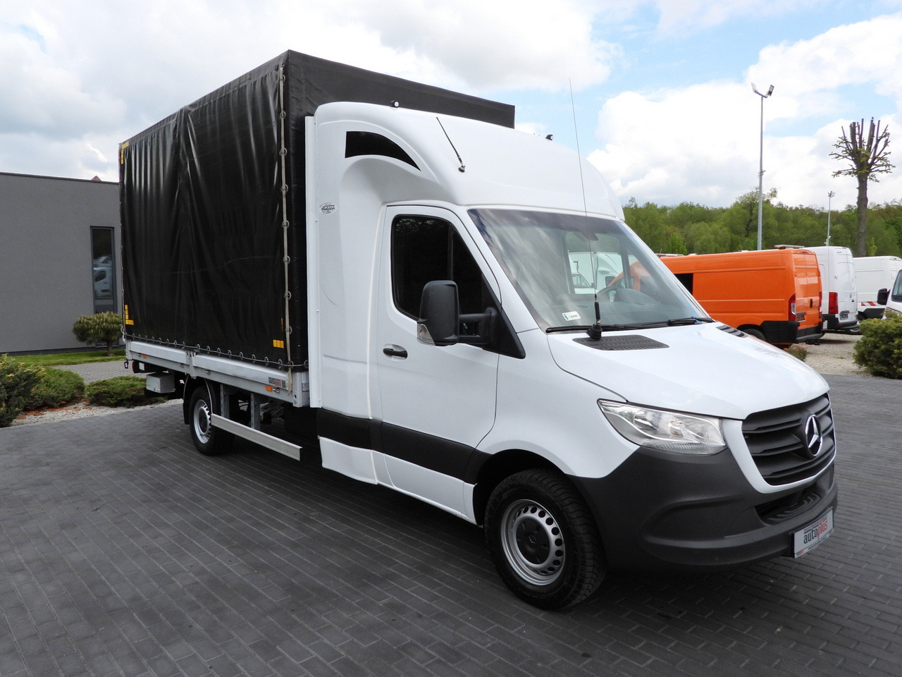 MERCEDES SPRINTER 316 TARPAULIN LIFT 8 PALLETS WEBASTO CRUISE CONTROL AIR CONDITIONING 160HP - الشاحنات الصغيرة ستائر: صور 4 MERCEDES SPRINTER 316 TARPAULIN LIFT 8 PALLETS WEBASTO CRUISE CONTROL AIR CONDITIONING 160HP - الشاحنات الصغيرة ستائر: صور 4