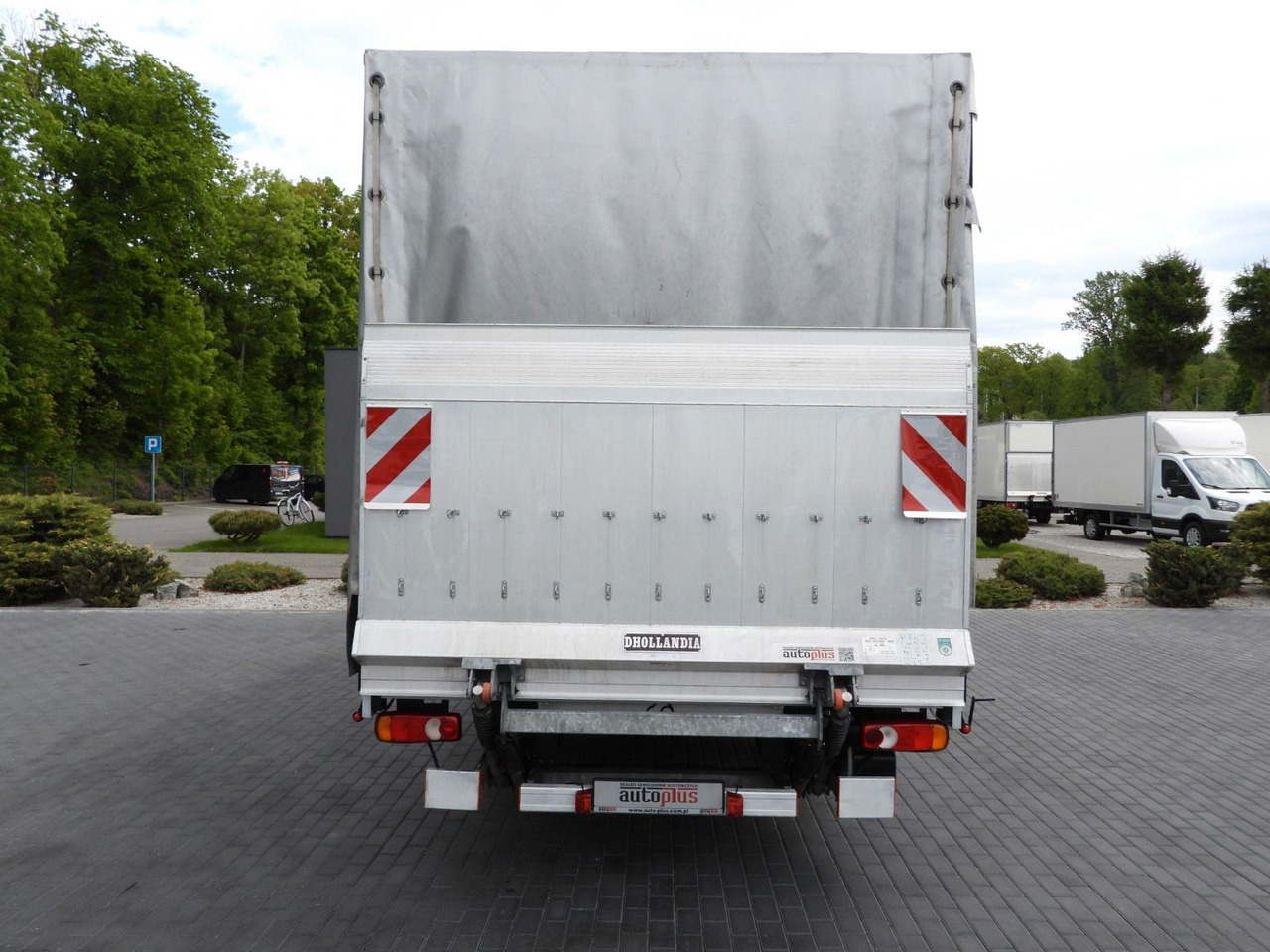 الشاحنات الصغيرة ستائر Opel MOVANO  PRITSCHE PLANE AUFZUG 9 PALETTEN WEBASTO: صور 13