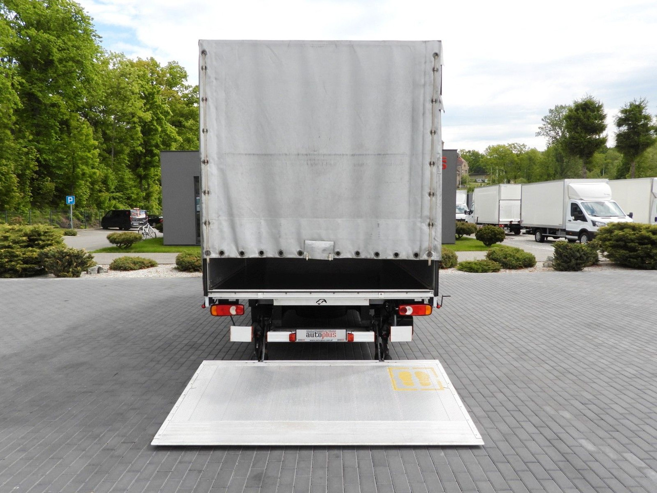 الشاحنات الصغيرة ستائر Opel MOVANO  PRITSCHE PLANE AUFZUG 9 PALETTEN WEBASTO: صور 14