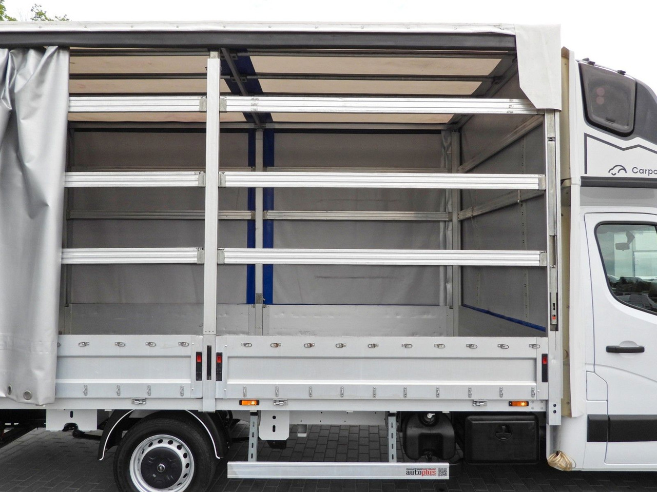 الشاحنات الصغيرة ستائر Opel MOVANO  PRITSCHE PLANE AUFZUG 9 PALETTEN WEBASTO: صور 21