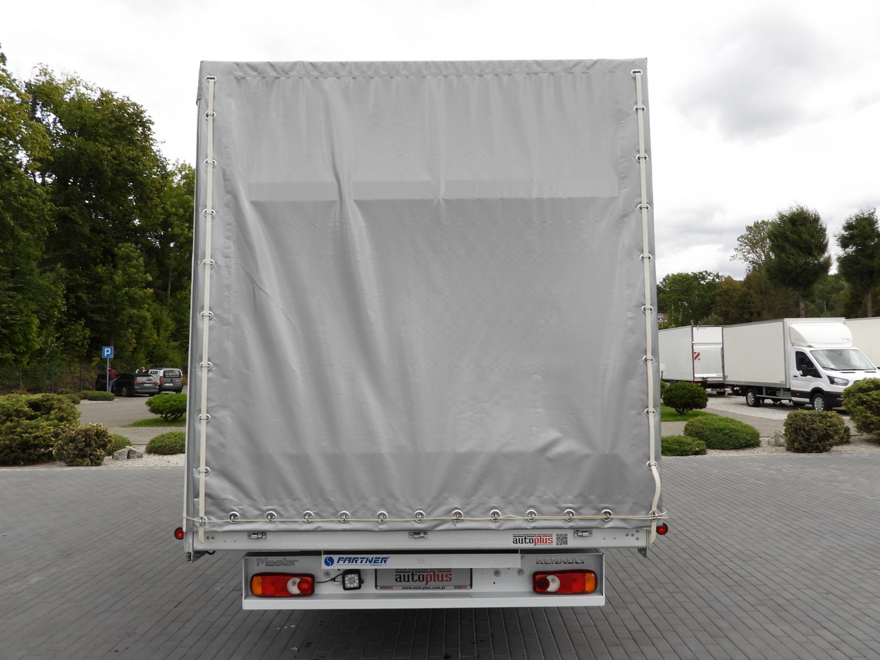 الشاحنات الصغيرة ستائر RENAULT MASTER TARPAULIN 10 PALLETS WEBASTO CRUISE CONTROL LED LIGHTS PNEUMATICS AIR CONDITIONING  165HP: صور 11