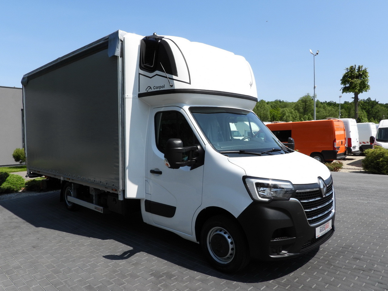 RENAULT MASTER TARPAULIN LIFT 10 PALLETS WEBASTO CRUISE CONTROL LED LIGHTS PNEUMATICS AIR CONDITIONING 165HP - الشاحنات الصغيرة ستائر: صور 4 RENAULT MASTER TARPAULIN LIFT 10 PALLETS WEBASTO CRUISE CONTROL LED LIGHTS PNEUMATICS AIR CONDITIONING 165HP - الشاحنات الصغيرة ستائر: صور 4
