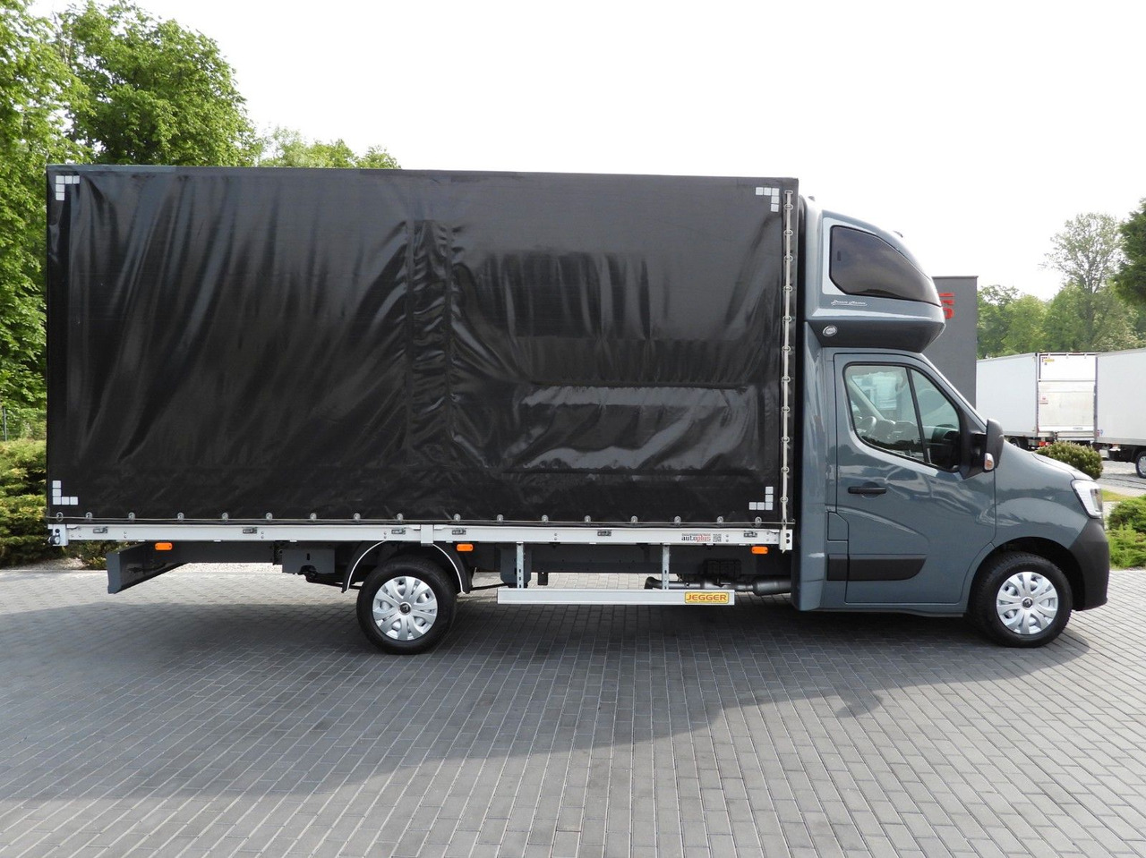 الشاحنات الصغيرة ستائر Renault MASTER PRITSCHE PLANE 10 PALETTEN WEBASTO TEMPOM: صور 7