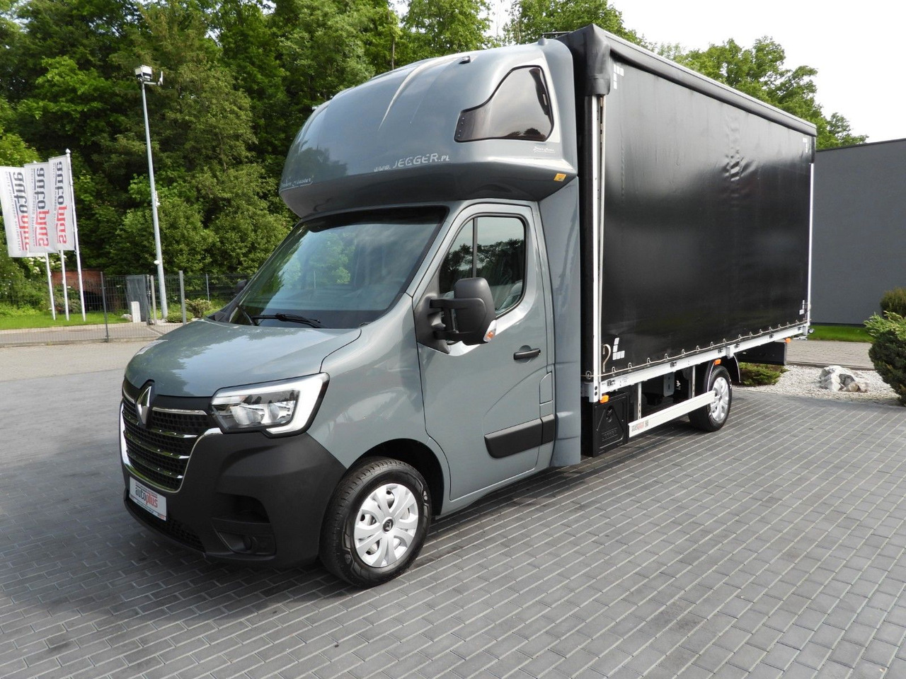الشاحنات الصغيرة ستائر Renault MASTER PRITSCHE PLANE 10 PALETTEN WEBASTO TEMPOM: صور 6