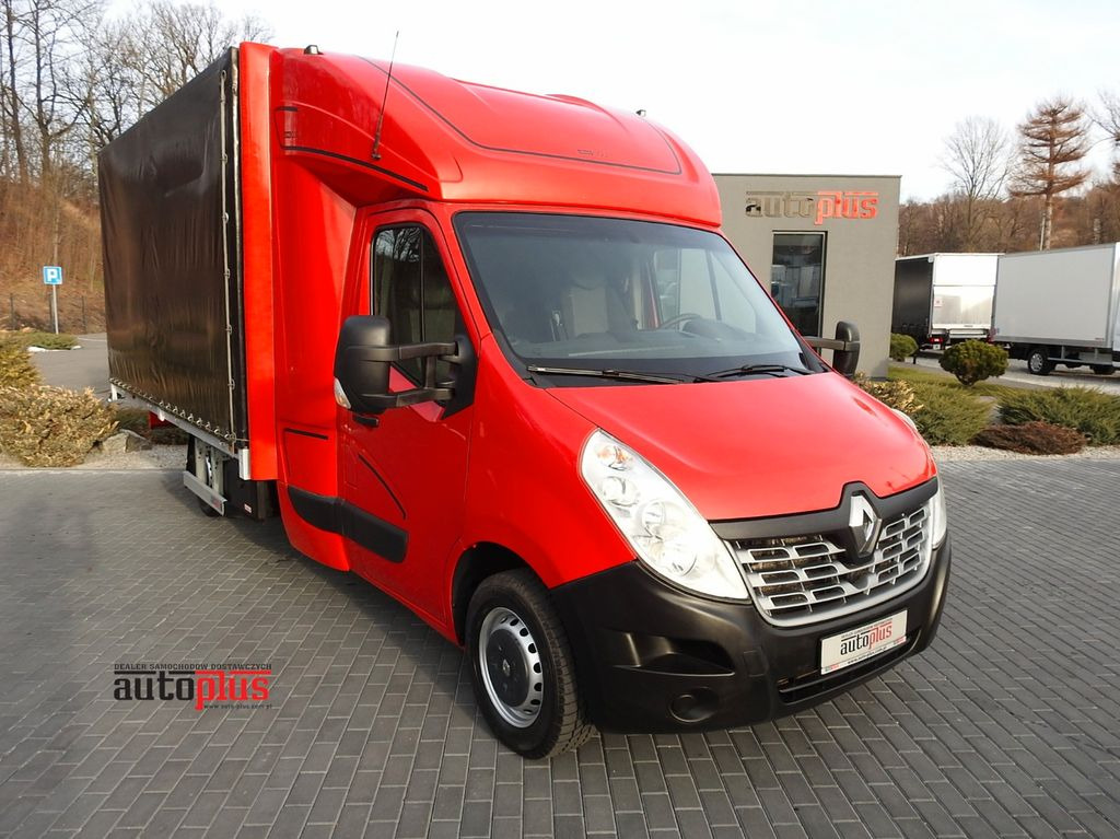 الشاحنات الصغيرة ستائر, الشاحنات الصغيرة كابينة مزدوجة Renault MASTER PRITSCHE PLANE 10 PALETTEN WEBASTO TEMP.: صور 1
