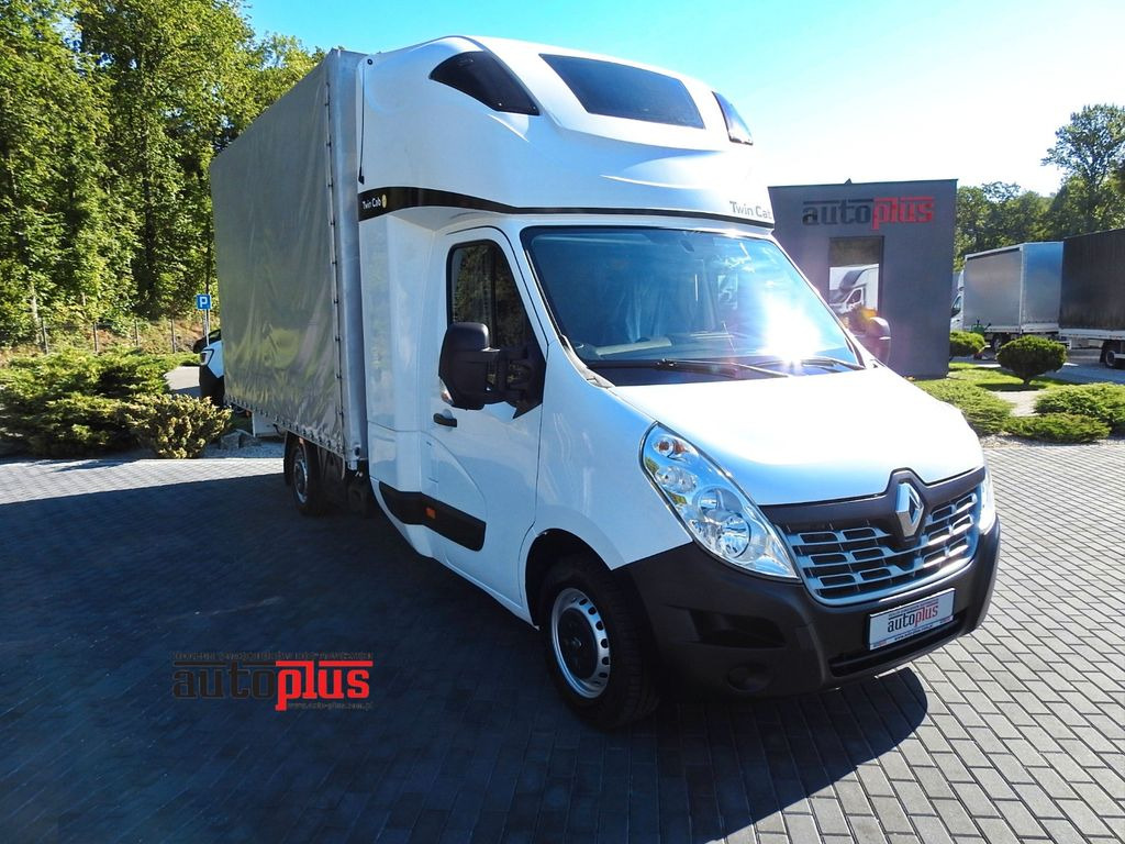 Renault MASTER PRITSCHE PLANE 8 PALETTEN WEBASTO A/C - الشاحنات الصغيرة ستائر, الشاحنات الصغيرة كابينة مزدوجة: صور 1 Renault MASTER PRITSCHE PLANE 8 PALETTEN WEBASTO A/C - الشاحنات الصغيرة ستائر, الشاحنات الصغيرة كابينة مزدوجة: صور 1