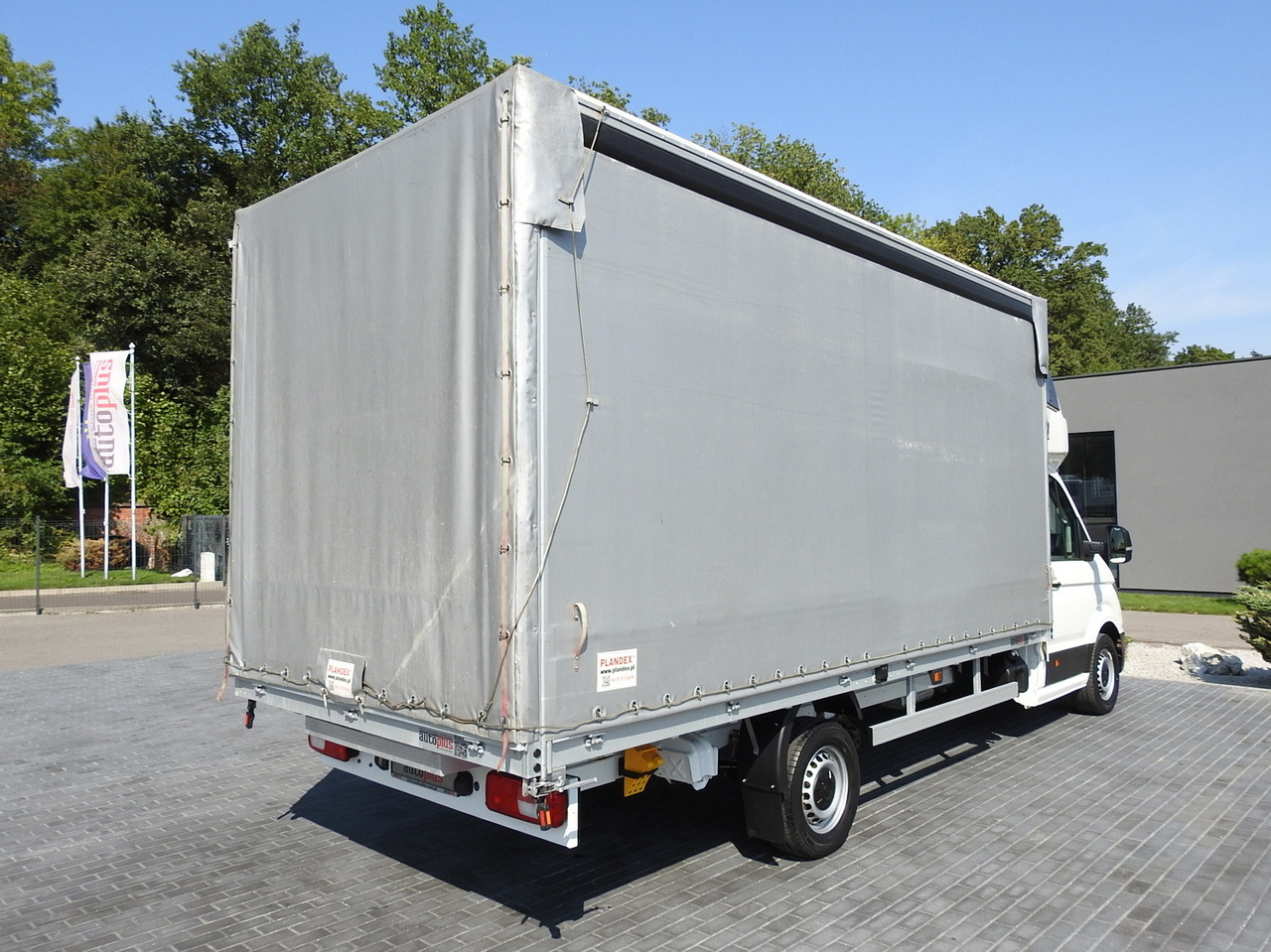 الشاحنات الصغيرة ستائر VOLKSWAGEN CRAFTER TARPAULIN 10 PALLETS WEBASTO CRUISE CONTROL AIR CONDITIONING LED LIGHTS  180HP: صور 13