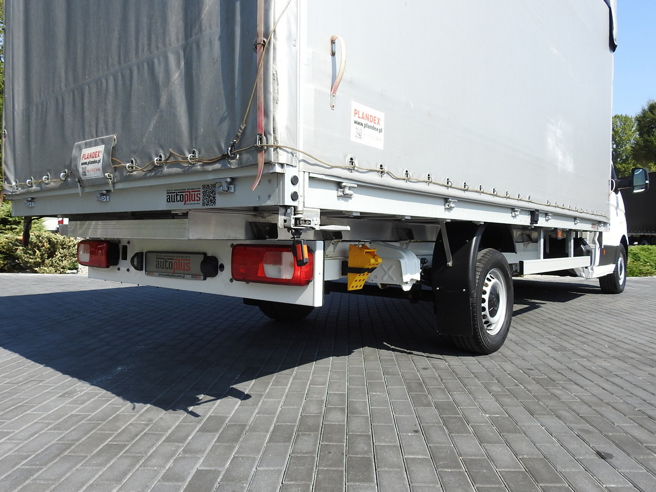 الشاحنات الصغيرة ستائر VOLKSWAGEN CRAFTER TARPAULIN 10 PALLETS WEBASTO CRUISE CONTROL AIR CONDITIONING LED LIGHTS  180HP: صور 24