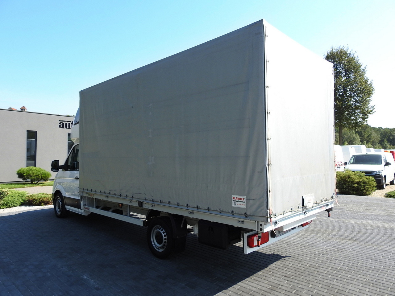 الشاحنات الصغيرة ستائر VOLKSWAGEN CRAFTER TARPAULIN 10 PALLETS WEBASTO CRUISE CONTROL AIR CONDITIONING LED LIGHTS  180HP: صور 10