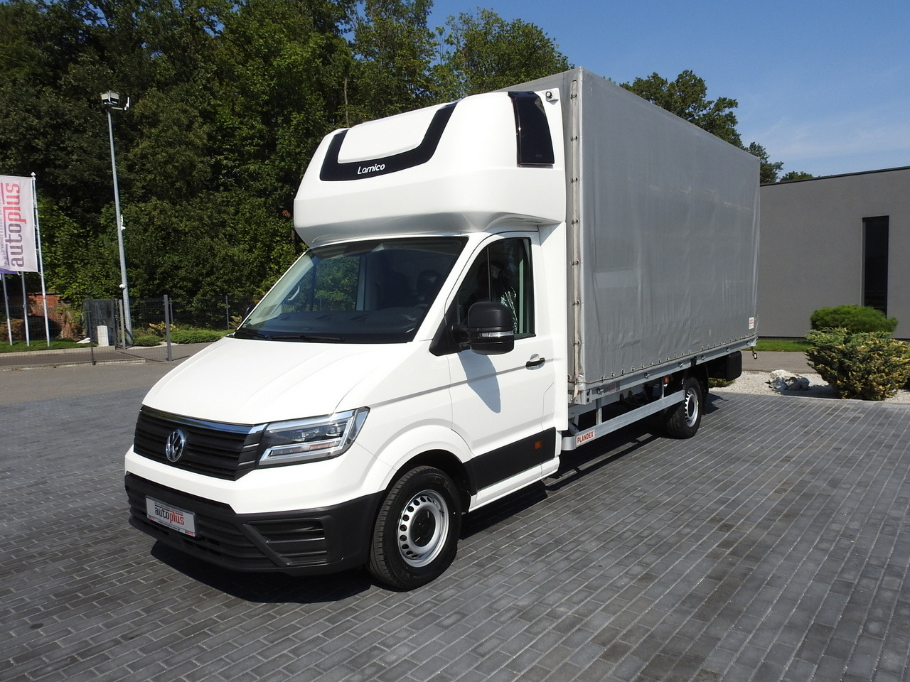 الشاحنات الصغيرة ستائر VOLKSWAGEN CRAFTER TARPAULIN 10 PALLETS WEBASTO CRUISE CONTROL AIR CONDITIONING LED LIGHTS  180HP: صور 6