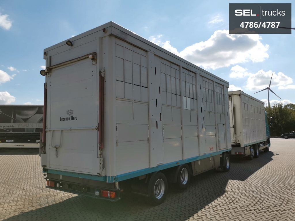 DAF XF 105.460 / Intarder / 4 Stock / KOMPLETT ! - شاحنة نقل المواشي شاحنة: صور 5 DAF XF 105.460 / Intarder / 4 Stock / KOMPLETT ! - شاحنة نقل المواشي شاحنة: صور 5