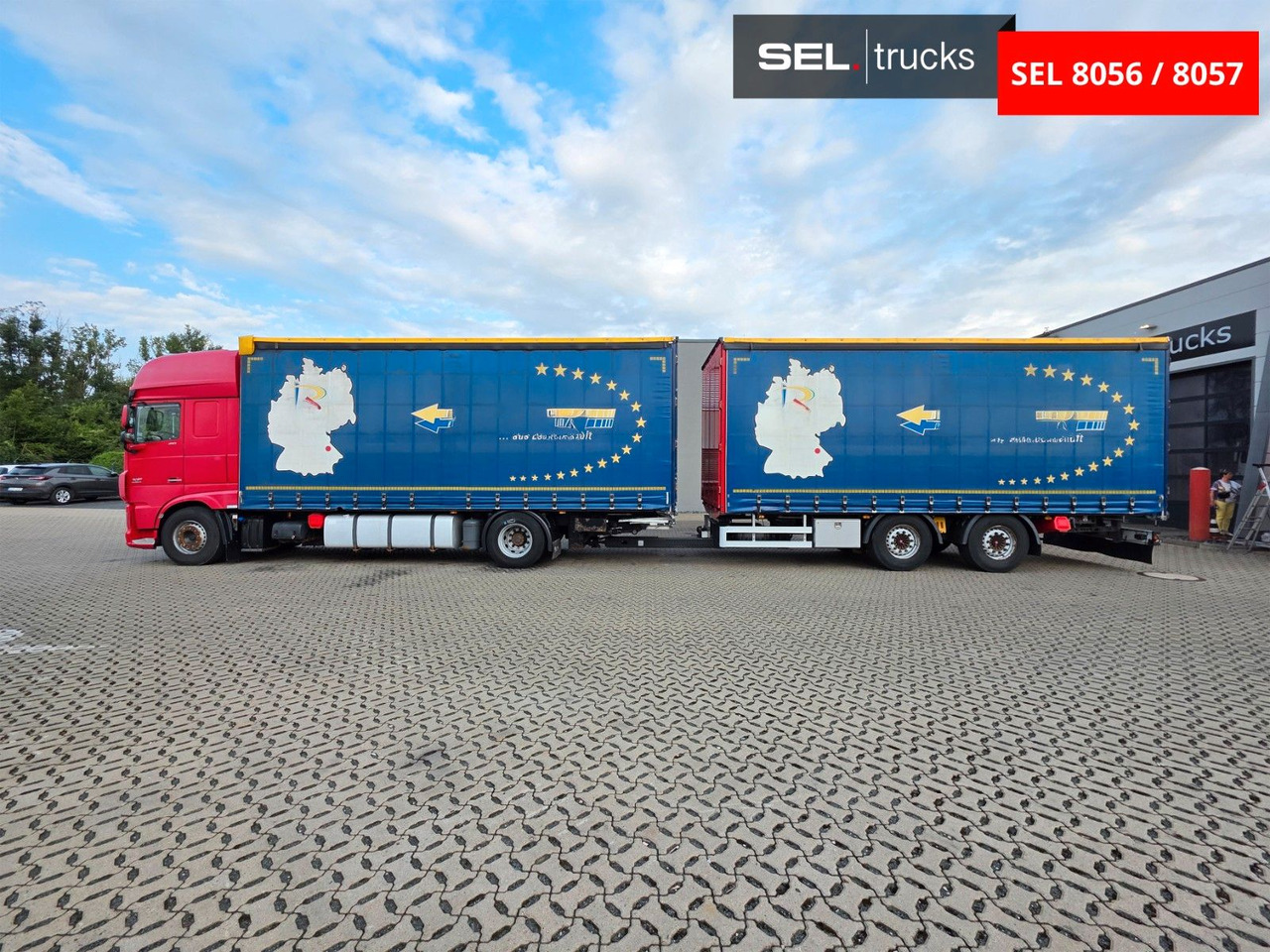 شاحنة ستارة DAF XF 410 / ZF Intarder / Durchladezug: صور 8