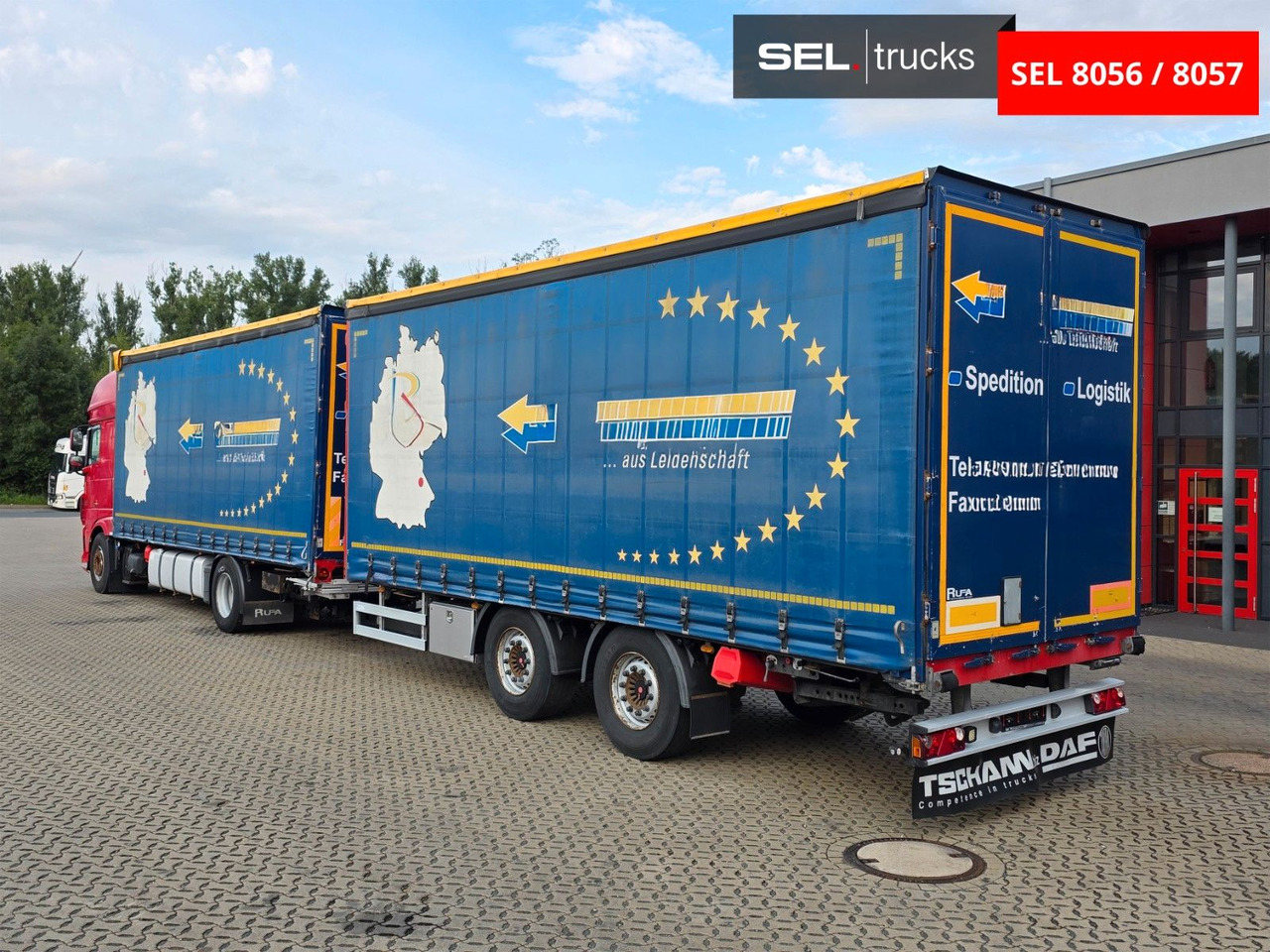 شاحنة ستارة DAF XF 410 / ZF Intarder / Durchladezug: صور 7