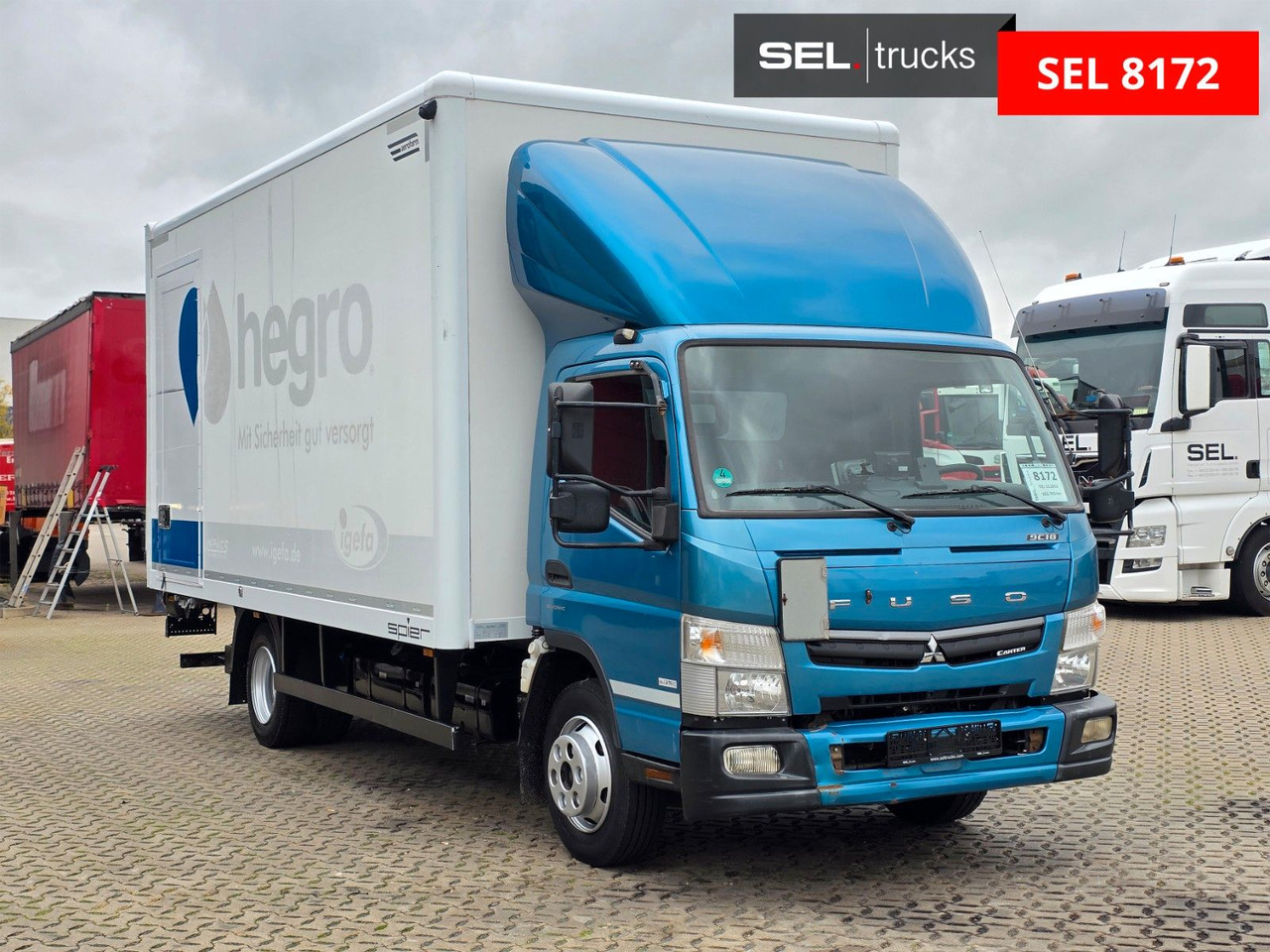 FUSO Canter 9C18 / Ladebordwand / 3 Sitzen - الشاحنات الصغيرة صندوق مغلق: صور 3 FUSO Canter 9C18 / Ladebordwand / 3 Sitzen - الشاحنات الصغيرة صندوق مغلق: صور 3