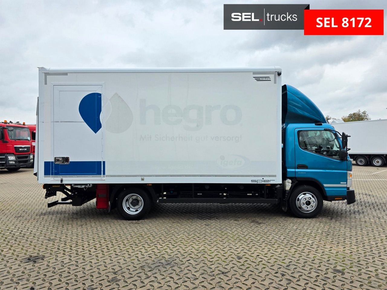 FUSO Canter 9C18 / Ladebordwand / 3 Sitzen - الشاحنات الصغيرة صندوق مغلق: صور 4 FUSO Canter 9C18 / Ladebordwand / 3 Sitzen - الشاحنات الصغيرة صندوق مغلق: صور 4