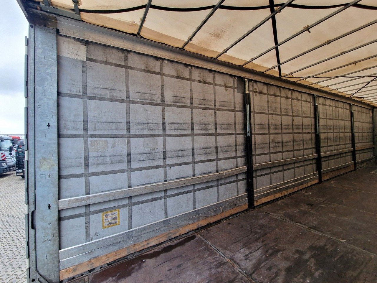 الخيمة نصف مقطورة Fliegl SZS320 / Hubdach / EDSCHA / Mega: صور 13