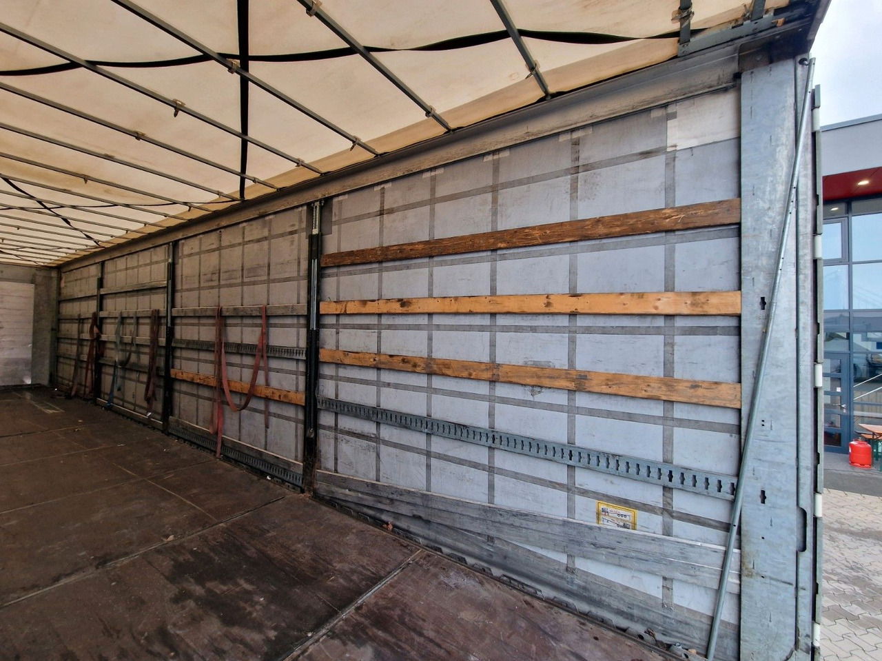 الخيمة نصف مقطورة Fliegl SZS320 / Hubdach / EDSCHA / Mega: صور 14