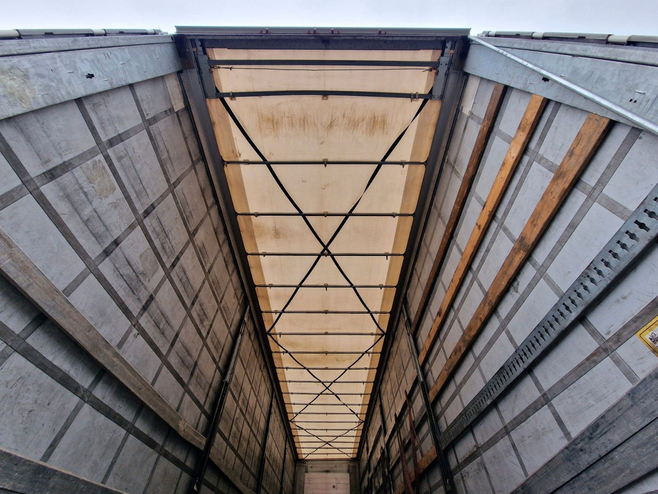 الخيمة نصف مقطورة Fliegl SZS320 / Hubdach / EDSCHA / Mega: صور 11