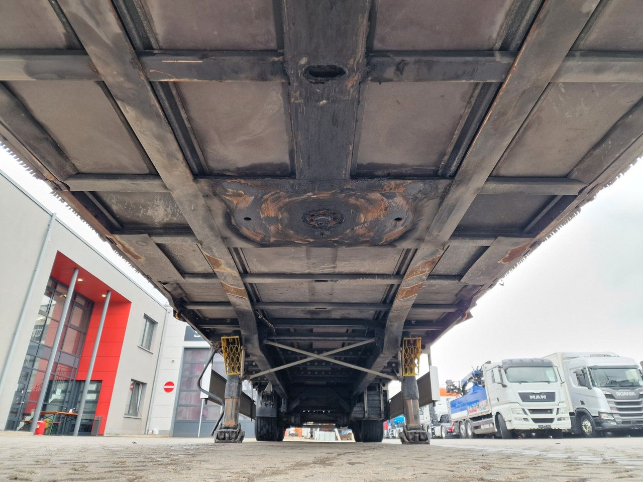 الخيمة نصف مقطورة Fliegl SZS320 / Hubdach / EDSCHA / Mega: صور 26