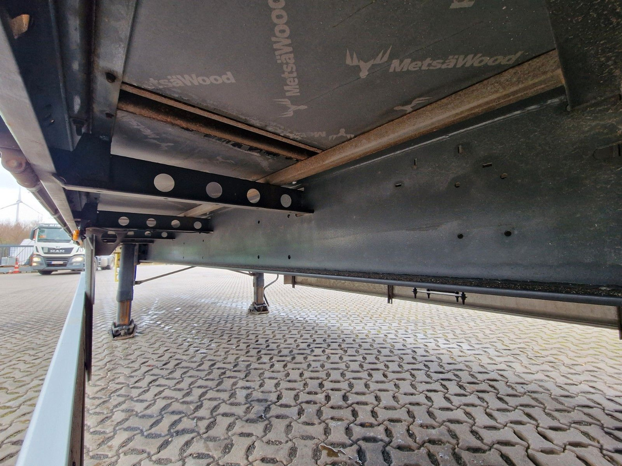 الخيمة نصف مقطورة Fliegl SZS320 / Hubdach / EDSCHA / Mega: صور 20