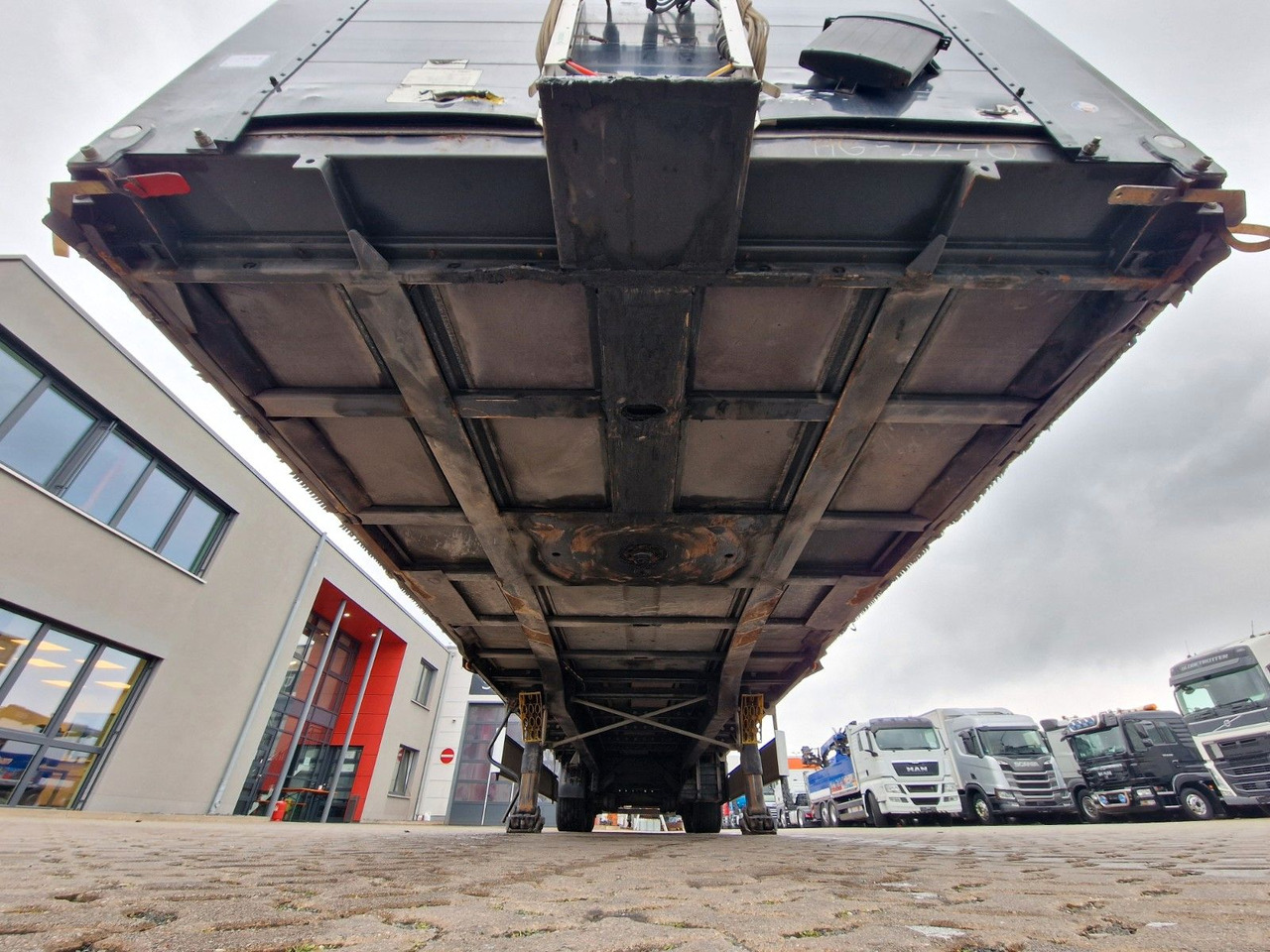 الخيمة نصف مقطورة Fliegl SZS320 / Hubdach / EDSCHA / Mega: صور 24