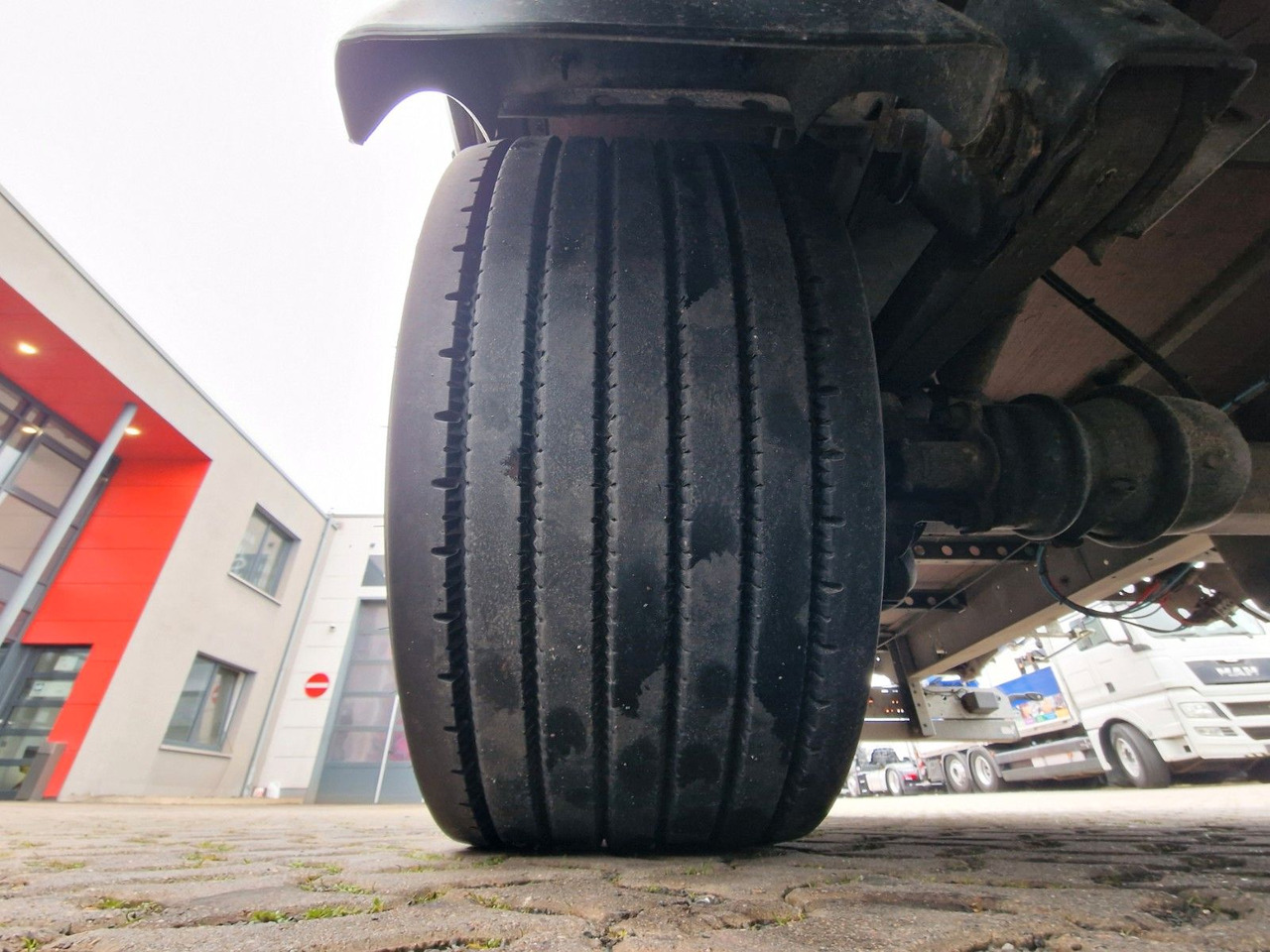 الخيمة نصف مقطورة Fliegl SZS320 / Hubdach / EDSCHA / Mega: صور 42