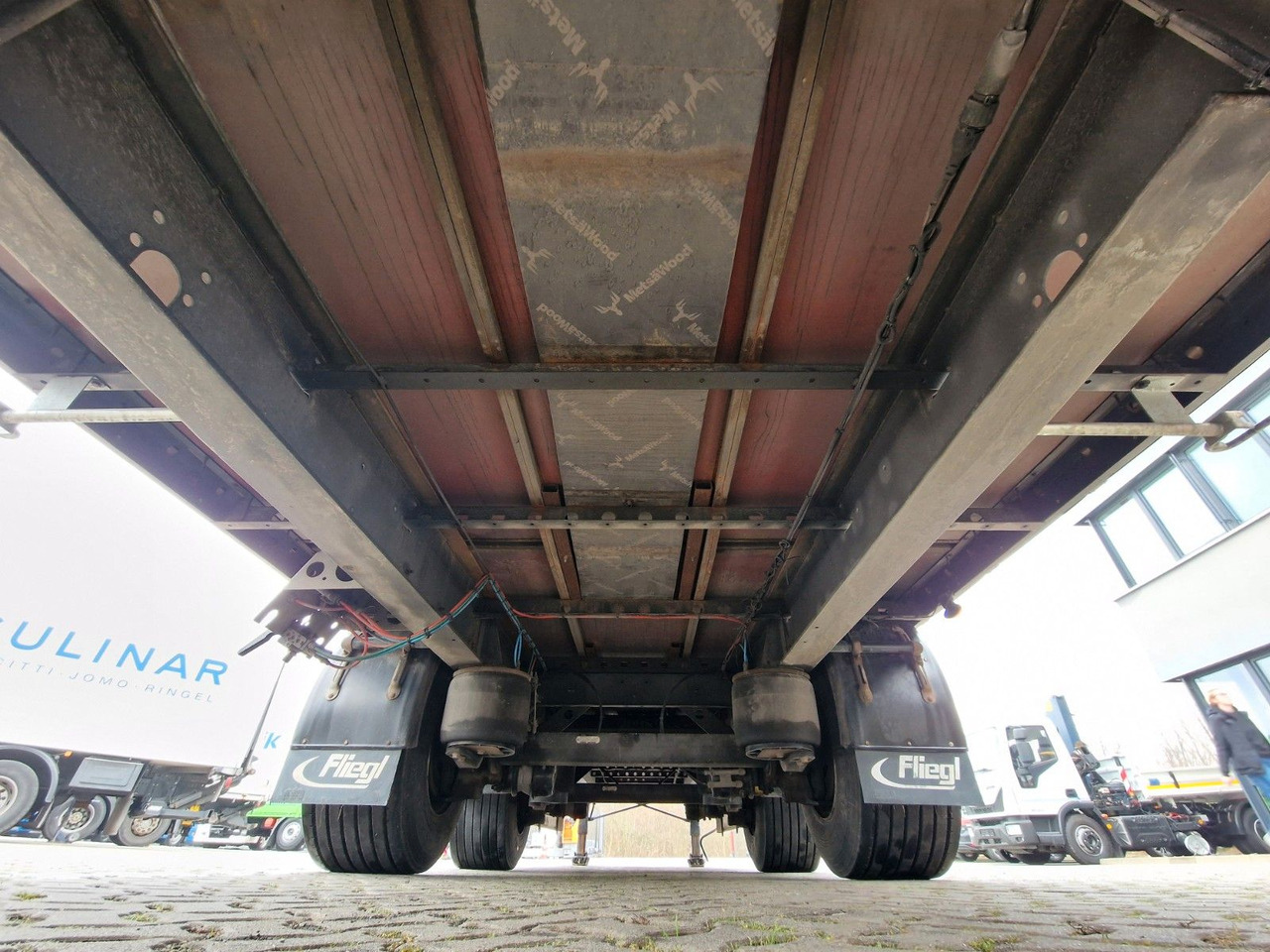 الخيمة نصف مقطورة Fliegl SZS320 / Hubdach / EDSCHA / Mega: صور 28