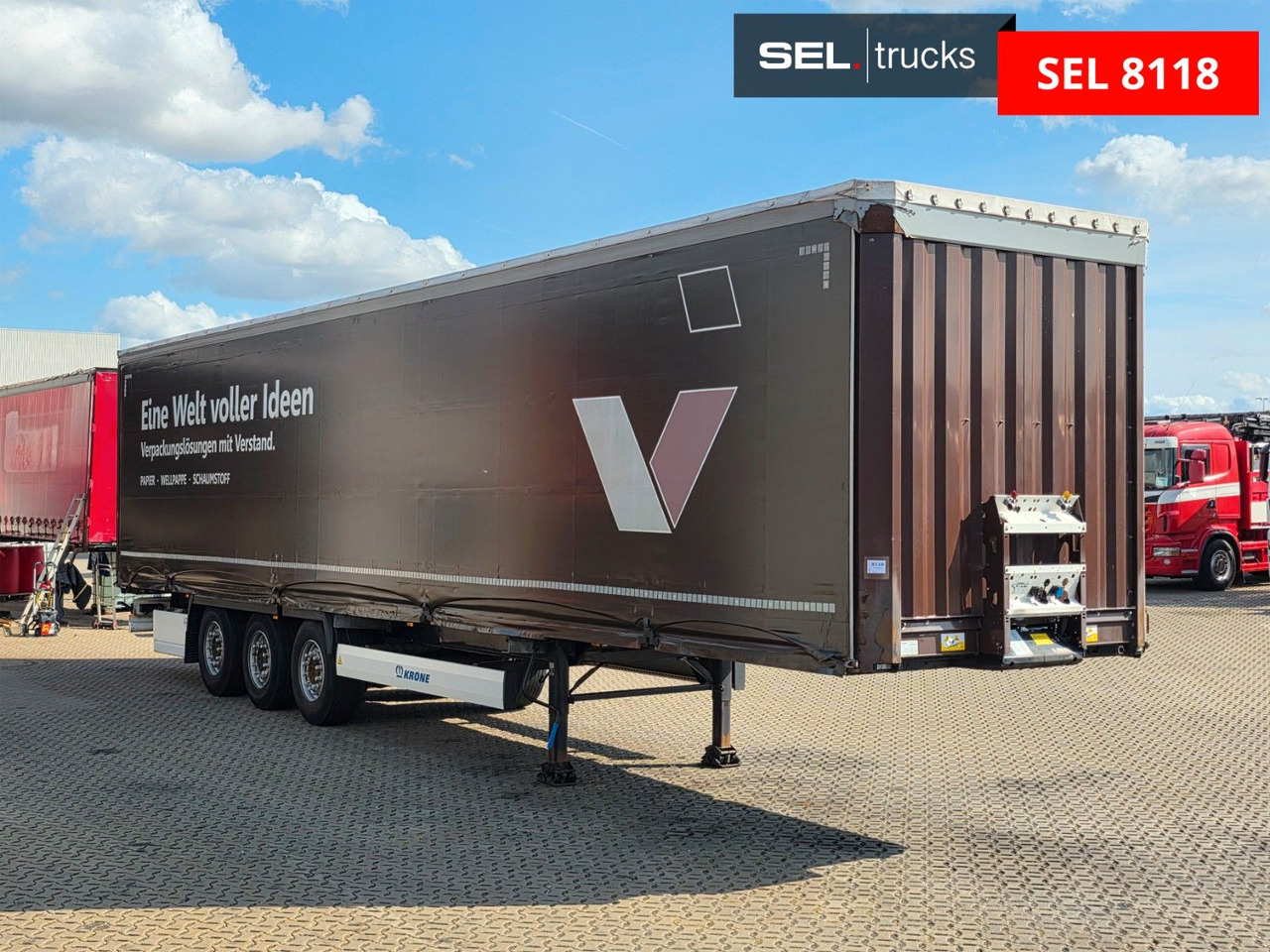 Krone SD / Liftachse / EDSCHA - الخيمة نصف مقطورة: صور 3 Krone SD / Liftachse / EDSCHA - الخيمة نصف مقطورة: صور 3