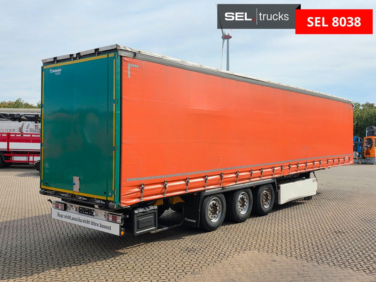 Krone SD / Palettenkasten / Liftachse - الخيمة نصف مقطورة: صور 5 Krone SD / Palettenkasten / Liftachse - الخيمة نصف مقطورة: صور 5