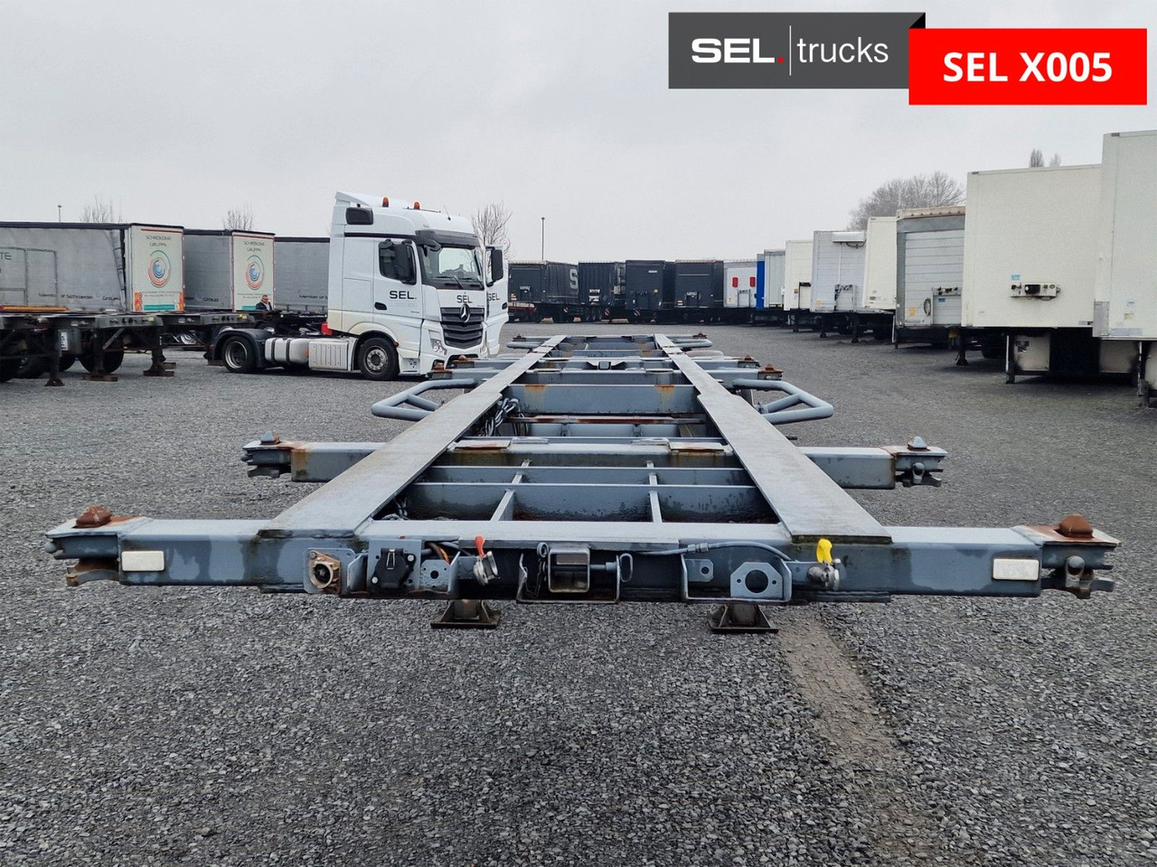 Krone SDC 24 Containerchassie - شاحنات الحاويات/ جسم علوي قابل للتغيير نصف مقطورة: صور 2 Krone SDC 24 Containerchassie - شاحنات الحاويات/ جسم علوي قابل للتغيير نصف مقطورة: صور 2