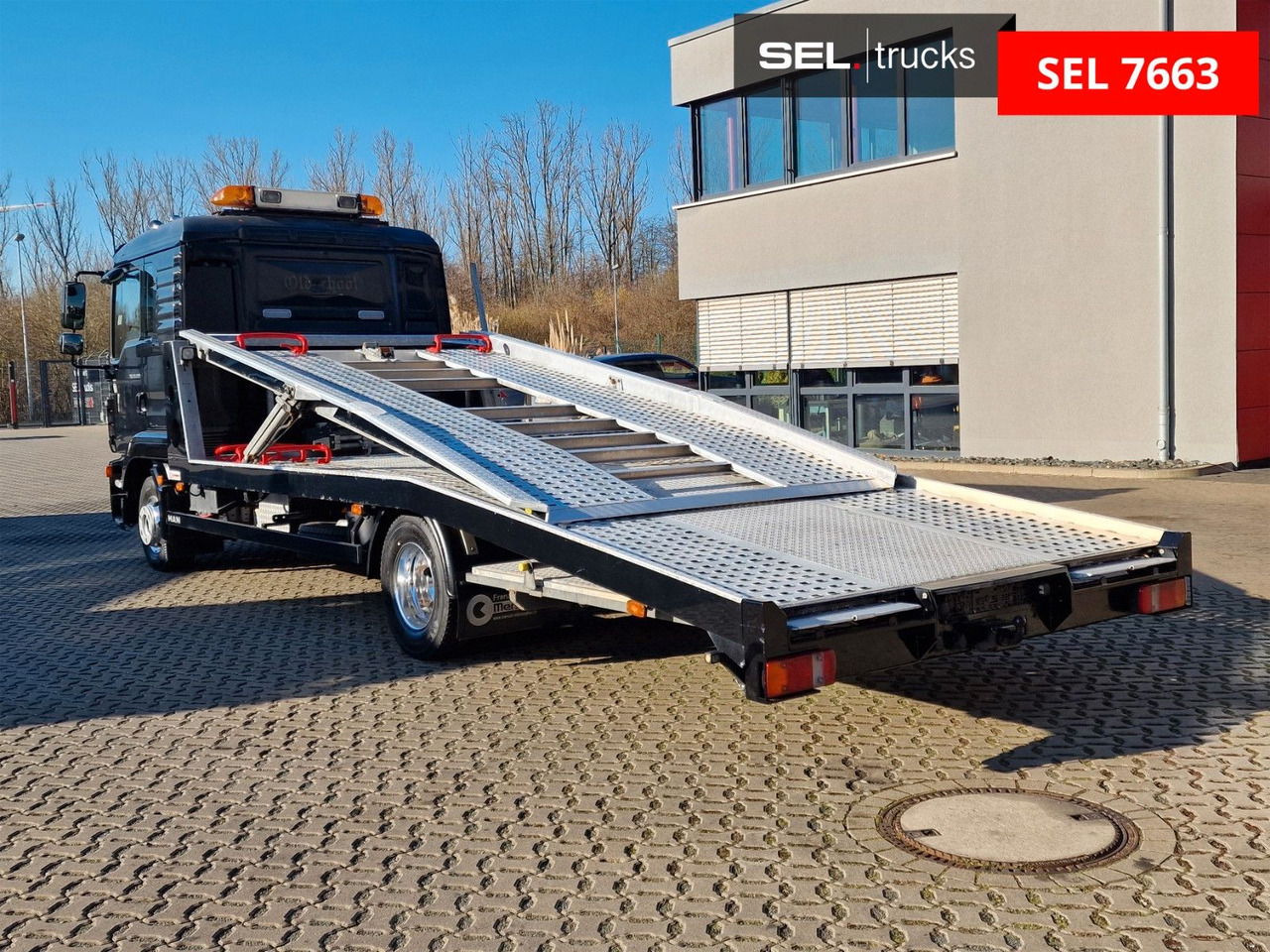 شاحنة نقل سيارات شاحنة MAN TGL 8.220 4X2 BL / Xenon / Alu-Felgen: صور 7