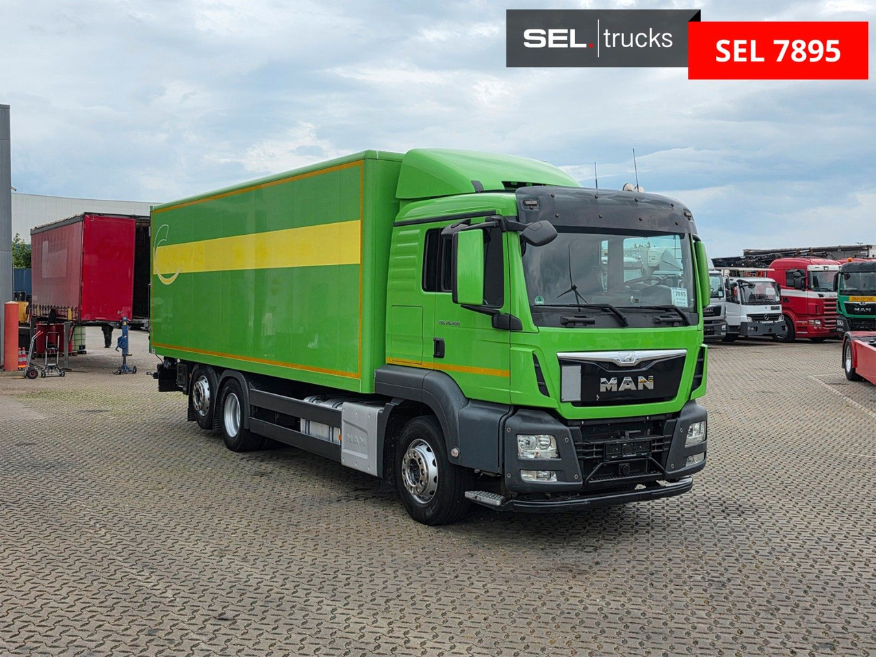 MAN TGS 26.400 6X2-4 LL / Ldbw / ADR AT / Lenkachse - بصندوق مغلق شاحنة: صور 3 MAN TGS 26.400 6X2-4 LL / Ldbw / ADR AT / Lenkachse - بصندوق مغلق شاحنة: صور 3