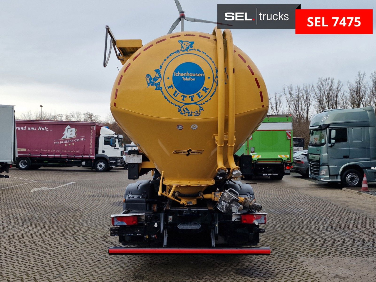 MAN TGS 26.440 6X2-4 LL / SILO / ZF Int. / Spitzer / - شاحنة صهريج: صور 5 MAN TGS 26.440 6X2-4 LL / SILO / ZF Int. / Spitzer / - شاحنة صهريج: صور 5