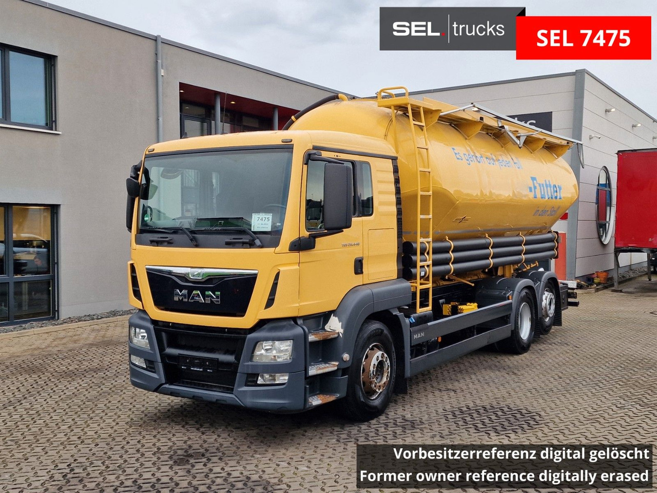 MAN TGS 26.440 6X2-4 LL / SILO / ZF Int. / Spitzer / - شاحنة صهريج: صور 1 MAN TGS 26.440 6X2-4 LL / SILO / ZF Int. / Spitzer / - شاحنة صهريج: صور 1
