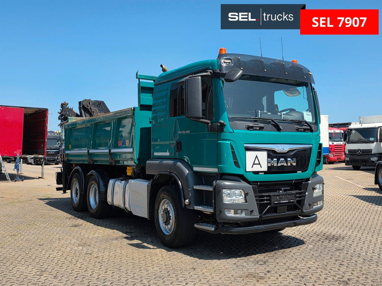 MAN TGS 28.480 6X4H-4 BL /HIAB /Fernbed. / Lenkachse - قلابات, شاحنة كرين: صور 5 MAN TGS 28.480 6X4H-4 BL /HIAB /Fernbed. / Lenkachse - قلابات, شاحنة كرين: صور 5