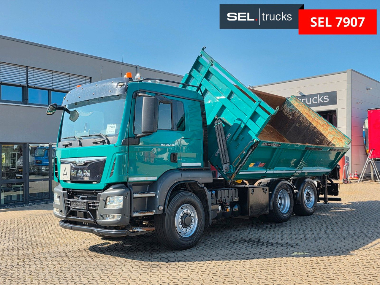 MAN TGS 28.480 6X4H-4 BL /HIAB /Fernbed. / Lenkachse - قلابات, شاحنة كرين: صور 2 MAN TGS 28.480 6X4H-4 BL /HIAB /Fernbed. / Lenkachse - قلابات, شاحنة كرين: صور 2