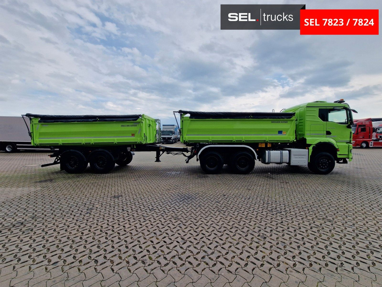 قلابات MAN TGS 33.510 6x6 BL CH /Dreiseitenkipper /6x6 / 6D: صور 7 قلابات MAN TGS 33.510 6x6 BL CH /Dreiseitenkipper /6x6 / 6D: صور 7