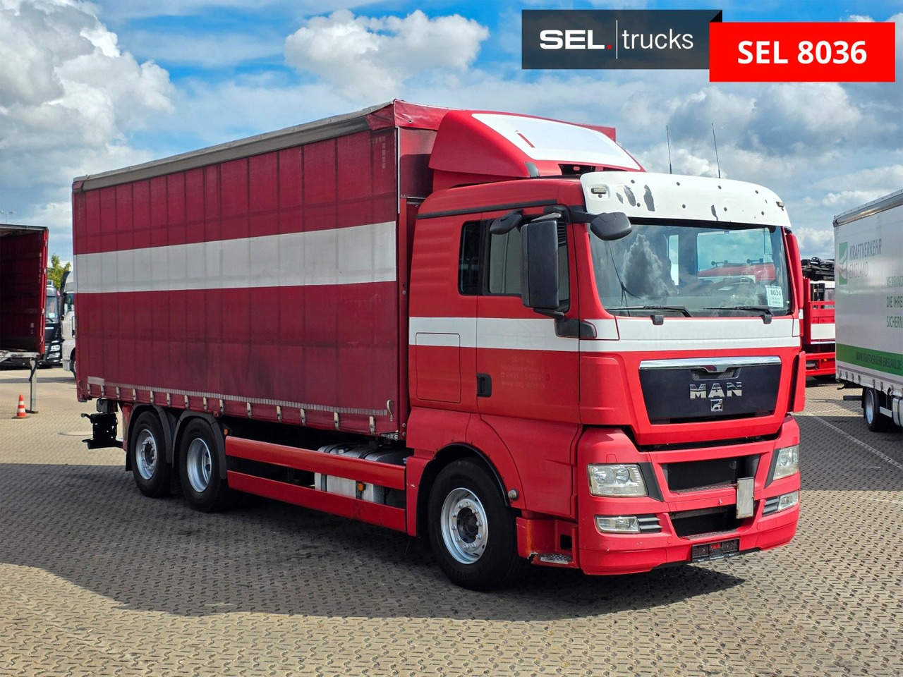 MAN TGX 26.360 6X2-2 LL / Intarder / Ldbw /Lenkachse - شاحنة ستارة: صور 3 MAN TGX 26.360 6X2-2 LL / Intarder / Ldbw /Lenkachse - شاحنة ستارة: صور 3