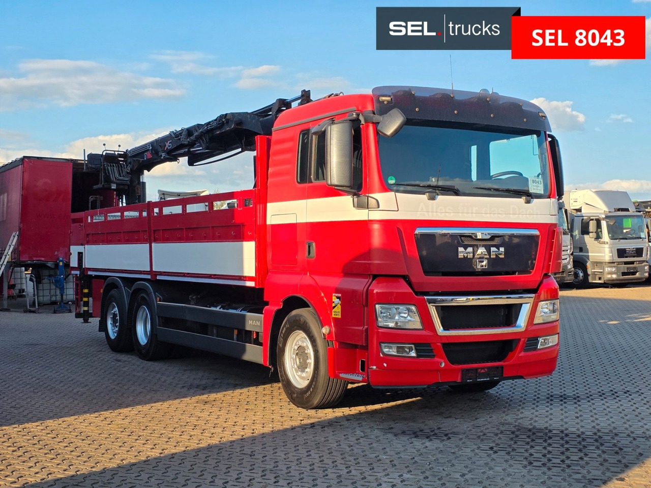 MAN TGX 26.360 6x2-2 BL / Intarder / HIAB 166K PRO - شاحنة كرين: صور 3 MAN TGX 26.360 6x2-2 BL / Intarder / HIAB 166K PRO - شاحنة كرين: صور 3