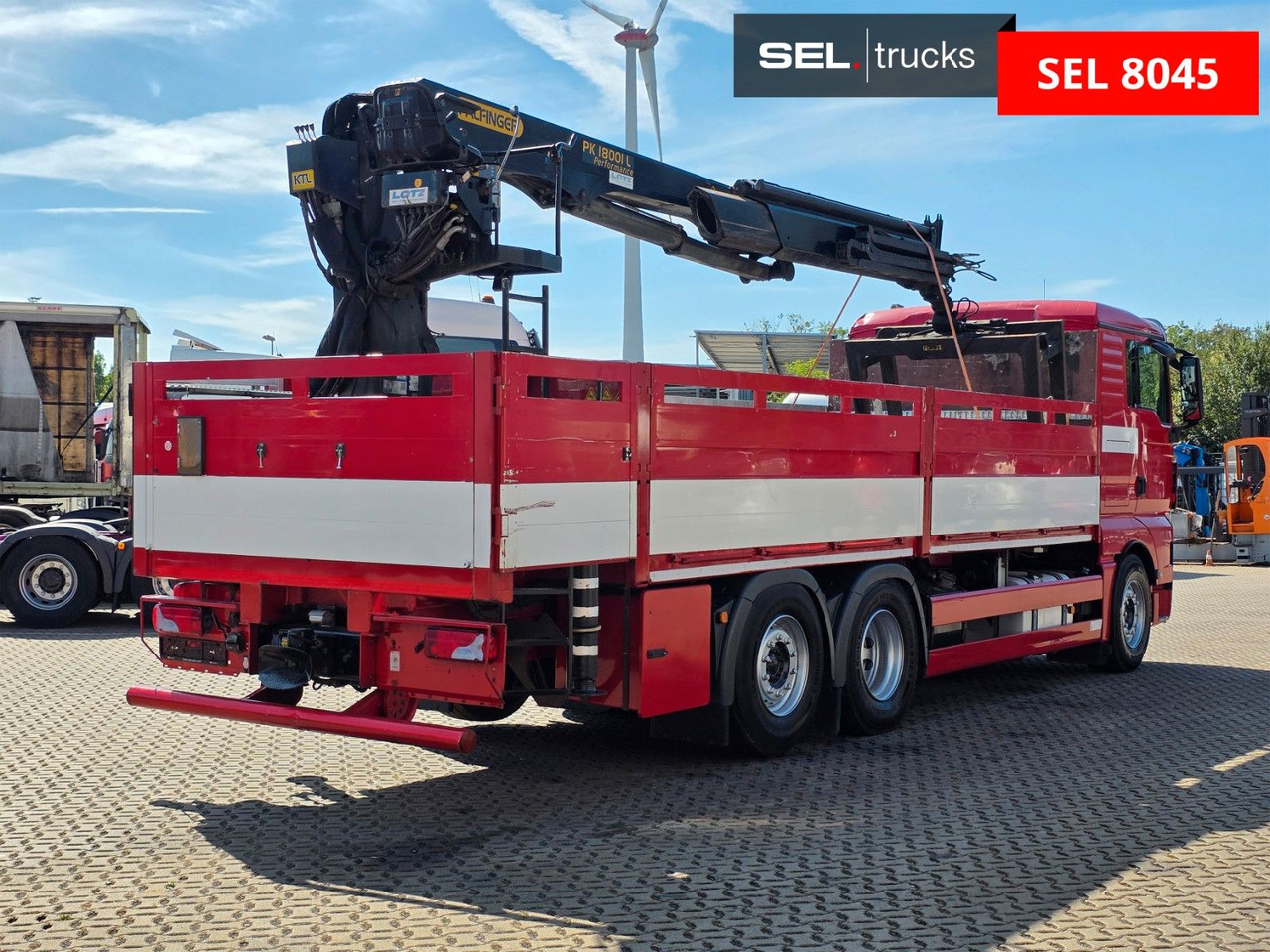MAN TGX 26.400 6x2-2 LL / Ohne Fernbed. / Lenkachse - شاحنة كرين: صور 5 MAN TGX 26.400 6x2-2 LL / Ohne Fernbed. / Lenkachse - شاحنة كرين: صور 5