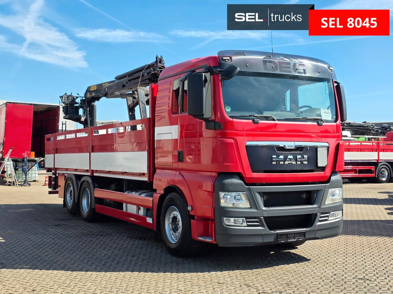 MAN TGX 26.400 6x2-2 LL / Ohne Fernbed. / Lenkachse - شاحنة كرين: صور 3 MAN TGX 26.400 6x2-2 LL / Ohne Fernbed. / Lenkachse - شاحنة كرين: صور 3