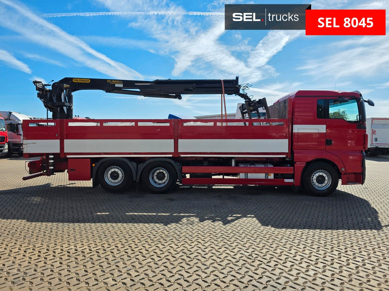 MAN TGX 26.400 6x2-2 LL / Ohne Fernbed. / Lenkachse - شاحنة كرين: صور 4 MAN TGX 26.400 6x2-2 LL / Ohne Fernbed. / Lenkachse - شاحنة كرين: صور 4