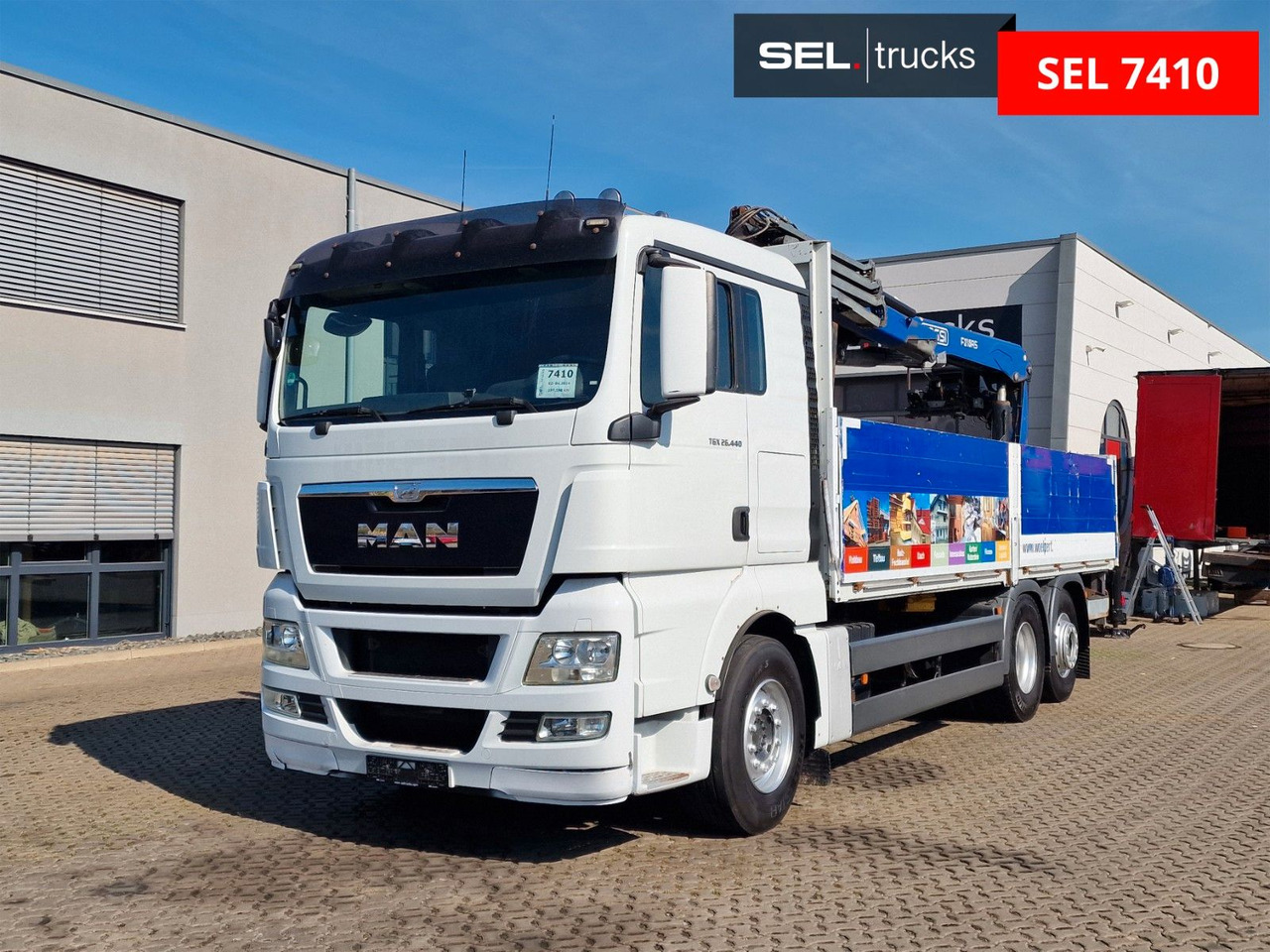 MAN TGX 26.440 6X2-2 LL /Intarder /Fassi /Lenkachse - شاحنة كرين: صور 1 MAN TGX 26.440 6X2-2 LL /Intarder /Fassi /Lenkachse - شاحنة كرين: صور 1