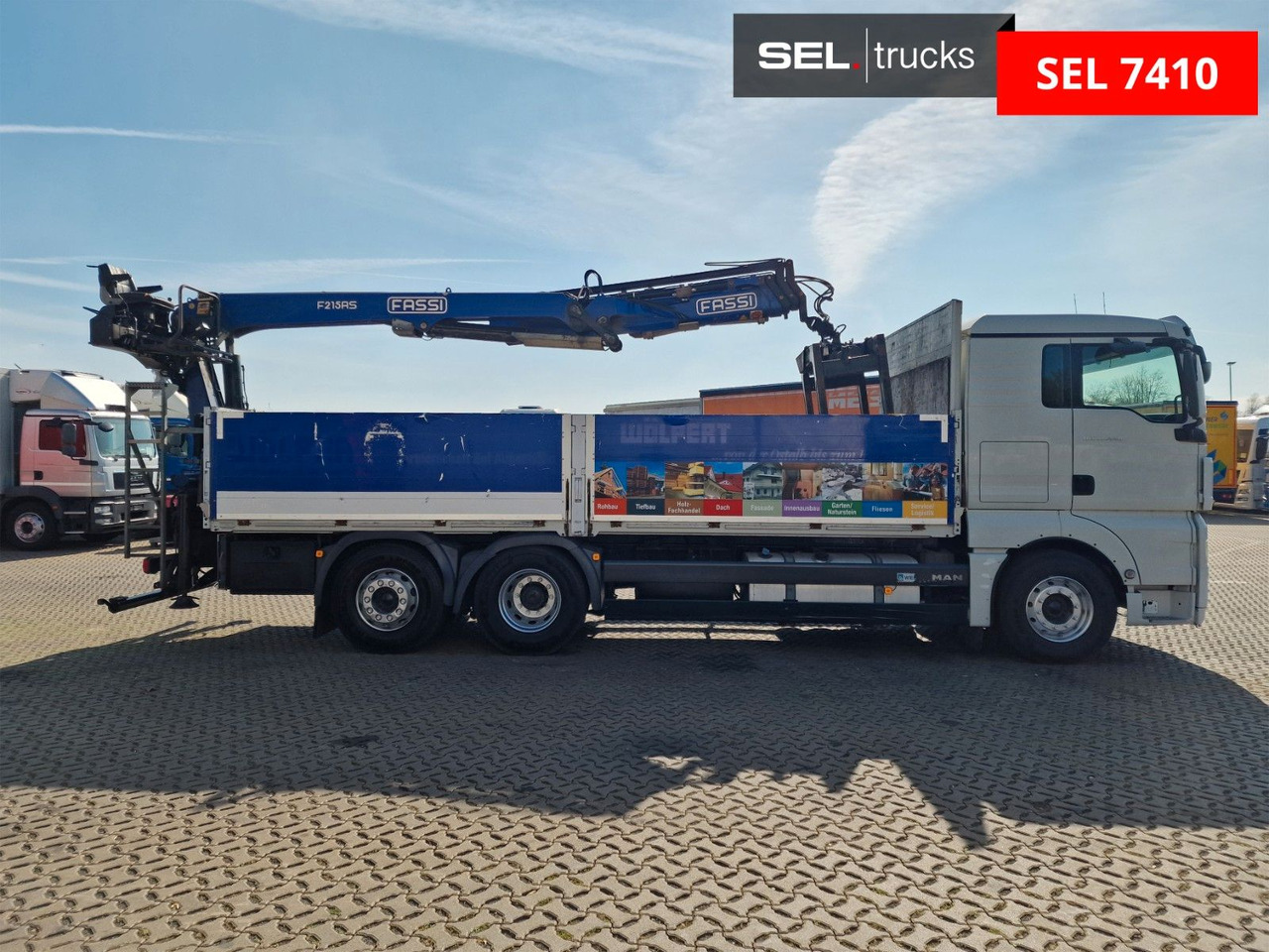 MAN TGX 26.440 6X2-2 LL /Intarder /Fassi /Lenkachse - شاحنة كرين: صور 4 MAN TGX 26.440 6X2-2 LL /Intarder /Fassi /Lenkachse - شاحنة كرين: صور 4
